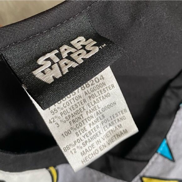 Star Wars Scrub Top Unisex Size Medium - Picture 5 of 6